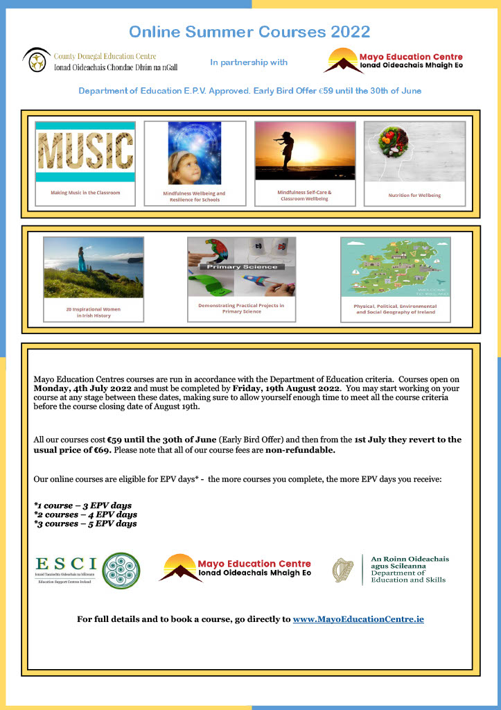 2022 Summer Online Donegal Flyer1024 2