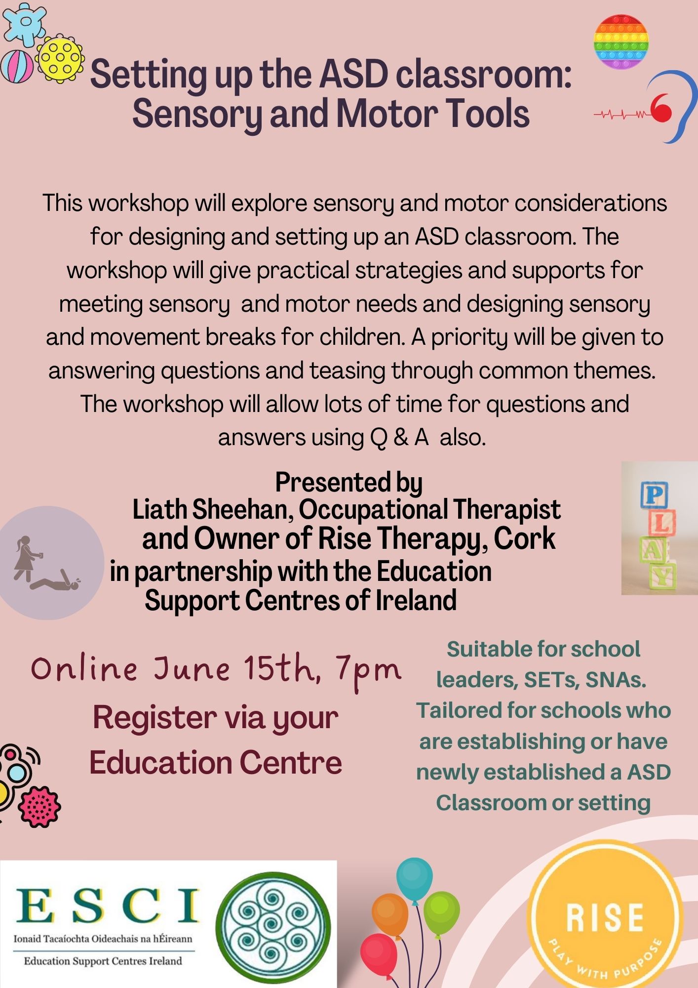 Setting up the ASD classroom Sensory and Motor ToolsPrimary