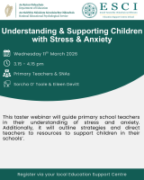 Understanding & Supporting Children with Stress & Anxiety - Primary