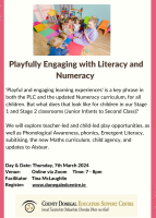 Playfully Engaging with Literacy and Numeracy 