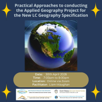 Practical Approaches to conducting the Applied Geography Project for the New LC Geography Specification