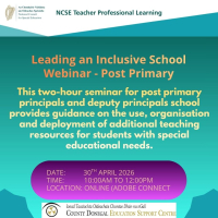 NCSE - Leading an Inclusive School - Post-Primary