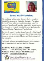 Sound Wall Workshop 