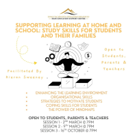 Supporting Learning at Home and School: Study Skills for Students and Their Families - Session 1