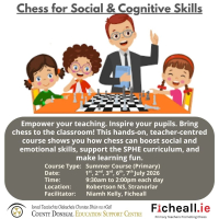 Chess for Social & Cognitive Skills (Robertson NS, Stranorlar)