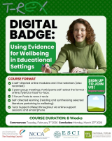 T-Rex - Digital Badge (Using Evidence for Wellbeing in Educational Settings) - 8 Weeks