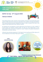 The Magic of Music (Online Summer Course)